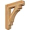 Ekena Millwork Merced Craftsman Rough Sawn Bracket, Western Red Cedar, 6"W x 32"D x 36"H BKT06X32X36MRC04RWR - alternate 1